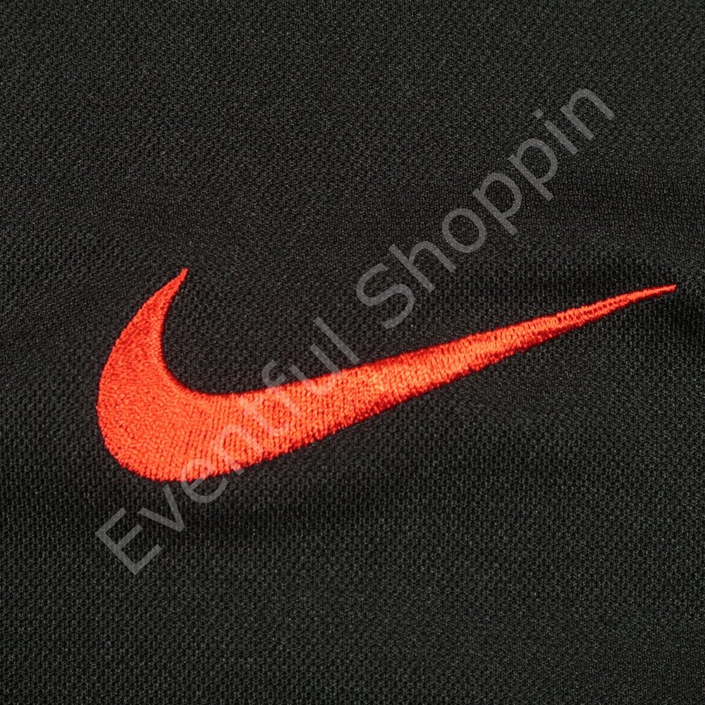 Nike Georgia Bulldogs Sideline Tipped Mesh Polo Shirt in Black Size Medium - Picture 5 of 8
